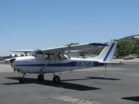 N8768U @ SZP - 1965 Cessna 172F, Continental O-300 145 Hp - by Doug Robertson