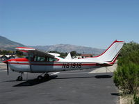 N6191S @ SZP - 1980 Cessna TR182 SKYLANE RG, Lycoming O-540-J3C5D 235 Hp, max speed 160 kts (184 mph) - by Doug Robertson