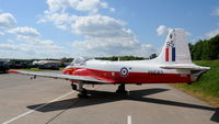XN582 @ X3BR - 1. XN582 - BAC P84 Jet Provost T.3A at Bruntingthorpe Cold War Jets Open Day - May 2010