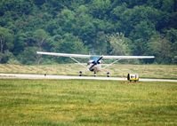 N1413V @ PJC - Back on the ground - by fmaphotography
