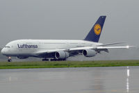 D-AIMA @ LNZ - Lufthansa Airbus A380-841