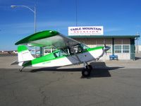 N87008 @ OVE - Bellanca Scout after rebuild - by Tom Hagler