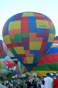 G-BZLU - Lindstrand LBL-90A [719] Ashton Court- Bristol~G 14/08/2004. Seen at the Bristol Balloon Fiesta Ashton Court 2004. - by Ray Barber