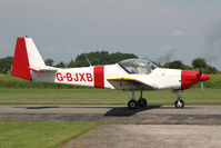 G-BJXB @ EGBR - Slingsby T-67A at Breighton Airfield in 2008. - by Malcolm Clarke