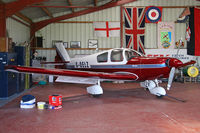 G-OELZ @ EGBR - Wassmer WA-52 Europa at Breighton Airfield in 2008. - by Malcolm Clarke