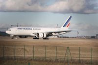 F-GUOC @ LFPG - on landing at CDG - by juju777