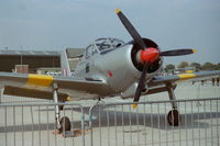 G-MOOS @ EGDY - Carrying RAF serial number XF690 at the RNAS Yeovilton Air Day in 2003 - by Roger Winser