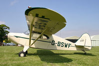 G-BSWF @ X5FB - Piper PA-16(Mod) Clipper at Fishburn Airfield, UK in 2008. - by Malcolm Clarke