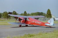 G-ADNE @ EGBP - Superb Hornet Moth at the Classic Jets Airshow, Kemble . - by Roger Winser