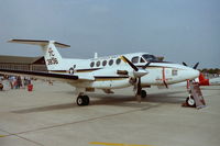 163836 @ EGDY - US Navy UC-12M Huron coded 3836/7C from Chambers Field NAS, Norfolk, VA at the RNAS Yeovilton Air Day 2002. - by Roger Winser