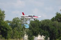 N270R @ LAL - Arriving at Lakeland, Florida during Sun N Fun 2010. - by Bob Simmermon