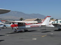 N2691U @ SZP - 1963 Cessna 172D, Continental O-300 145 Hp - by Doug Robertson