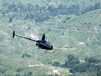 N478SH @ SZP - 2006 Robinson R22 BETA II, Lycoming O-360-J2A derated to 131 Hp, departure - by Doug Robertson