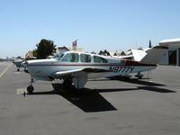N9777Y @ SZP - 1963 Beech P35 BONANZA, Continental IO-470-N 260 Hp - by Doug Robertson