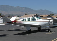 N9777Y @ SZP - 1963 Beech P35 BONANZA, Continental IO-470-N 260 Hp - by Doug Robertson