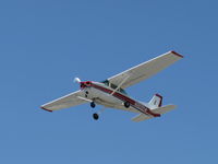 N80914 @ SZP - 1976 Cessna 172M, Lycoming O-320-E2D 150 Hp, Rwy 22 overflight - by Doug Robertson
