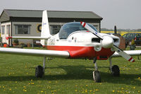 G-BKTZ @ X5FB - Slingsby T-67M Firefly at Fishburn Airfield, UK in 2008. - by Malcolm Clarke