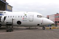 G-LUXE @ EGTC - British Aerospace BAe-146-301ARA at Cranfield Airport in 2005. Ex BAe146-100 G-SSSH cn E1001. Employed in atmospheric investigations and research. - by Malcolm Clarke