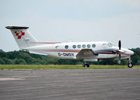 G-OMSV @ EGTF - BEECHCRAFT 200GT KINGAIR at Fairoaks - by moxy