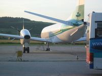 YR-SBL @ LRCL - Parked on the apron - by Claus