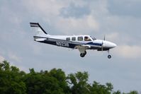 N523B @ LAL - Arriving at Lakeland, Florida during Sun N Fun 2010. - by Bob Simmermon