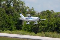 N334Q @ LAL - Arriving at Lakeland, Florida during Sun N Fun 2010.