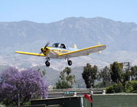 N99711 @ SZP - 1946 ERCO ERCOUPE 415-D, Continental O-200 100 Hp upgrade, landing Rwy 22 - by Doug Robertson