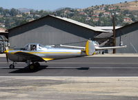 N99711 @ SZP - 1946 ERCO ERCOUPE 415-D, Continental O-200 100 Hp, landing roll Rwy 22 - by Doug Robertson