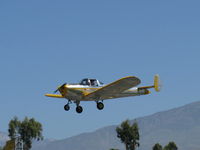 N99711 @ SZP - 1946 ERCO ERCOUPE 415-C, Continental O-200 100 Hp, on final Rwy 22 - by Doug Robertson