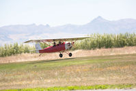 N927WC @ 1C9 - Landing Frazier Lake Airpark Pietenpol Gathering 2010 - by Mike Madrid