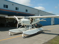 C-GDAD - Pélican PL on amphibious floats - by J-L Arsenault