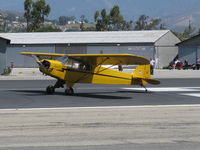 N33112 @ SZP - 1940 Piper J3C-65 CUB, Continental C90 90 Hp upgrade, takeoff roll Rwy 22 - by Doug Robertson