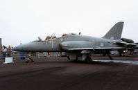 XX280 @ EGQL - Hawk T.1A of 7 Flying Training School at RAF Chivenor on display at the 1992 RAF Leuchars Airshow. - by Peter Nicholson
