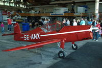SE-ANX @ ESOW - The only example of the BHT-1 in the hangar of the Aviation Museum at Västerås Hässlö. The aircraft has the unofficial nickname Beauty.