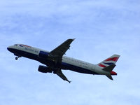 G-BUSJ @ EDI - Shuttle 9P departs runway 24 for LHR - by Mike stanners