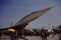 CCCP-77110 @ LFPB - Concordski show #345 on display at the Paris Air Show. Le Bourget Airport June 1977 - by Roger Winser