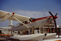 F-GAMV @ LFPB - Pilatus Porter sea plane (Sea Bird) at the Paris Air Show. Le Bourget June 1977  - by Roger Winser