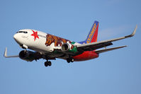 N609SW @ LAS - Southwest Airlines California ONE N609SW (FLT SWA3022) from Salt Lake City Int'l (KLSC) on short-final to RWY 25L.