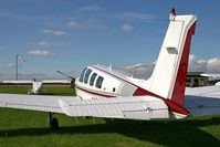 N836TP @ X5FB - Beech A36 Bonanza at Fishburn Airfield, UK in 2008. - by Malcolm Clarke