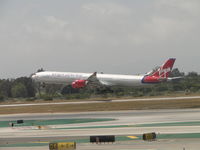 G-VFIT @ LAX - Preparing to touchdown on runway 24R - by Helicopterfriend