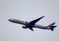 A6-ECF @ KJFK - Emirates airplane going to a landing at JFK - by gbmax