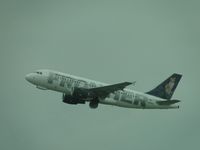 N919FR @ MCI - The Cat is airbourne southbound from 19R - by Helicopterfriend