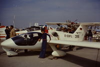 D-EBFL @ LFPB - Show #315. At the Paris Air Show. Le Bourget 1977 - by Roger Winser