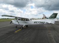 N573ND @ KAXN - University of North Dakota Cessna 172S Skyhawk on the line. - by Kreg Anderson