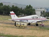 N8277N @ POC - Taxiing to 26L for take off - by Helicopterfriend