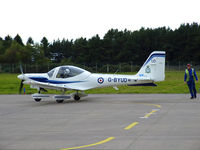 G-BYUD @ EGQL - 1EFTS/12AEF Tutor taxiing out for another air experience flight - by Mike stanners
