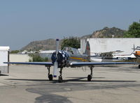 N6294D @ SZP - 1983 Yakovlev YAK 52, Vedeneev (Ivchenko) M-14P 360 Hp radial, taxi turn - by Doug Robertson