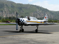 N6294D @ SZP - 1983 Yakovlev YAK 52, Vedeneev (Ivchenko) M-14P 360 Hp, taxi back - by Doug Robertson