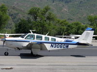 N3060W @ SZP - 1973 Beech A36 BONANZA, Continental IO-520-B 285 Hp, taxi - by Doug Robertson