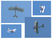 G-AHVV - Performing aerobatics over Culmstock, Devon, UK, Saturday 12 June 2010. - by Hans Jenssen